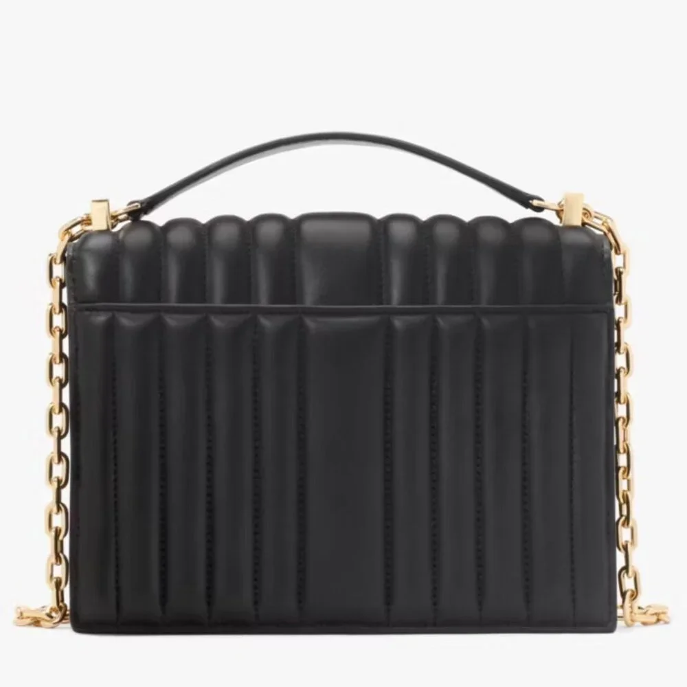 65% DISCOUNT! Kate Spade Deco Quilted Chain Shoulder Bag [BRAND NEW w/ TAGS] - Picture 2 of 6